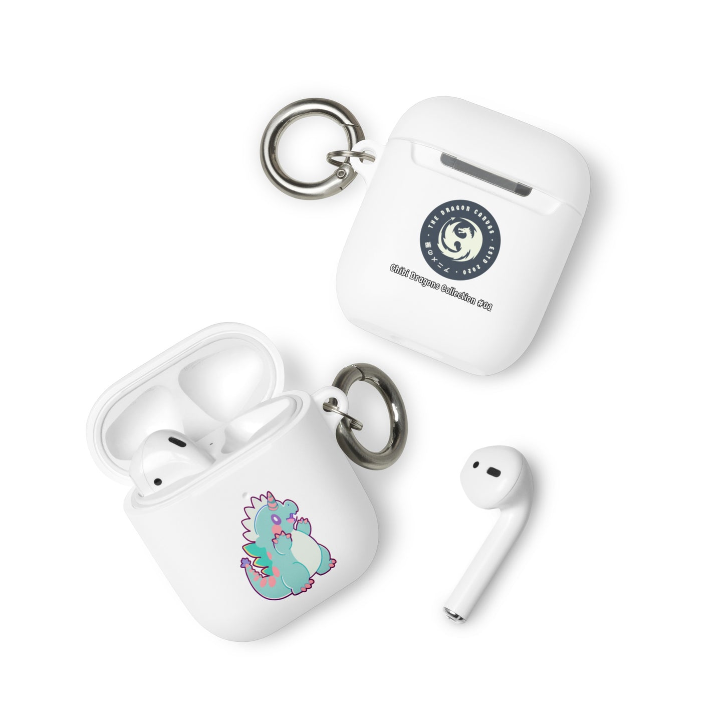 Colección Chibi Dragons #01 - Funda de goma para AirPods®